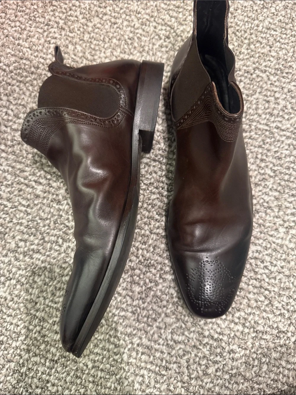 Roberto Cavalli Leather Boots
